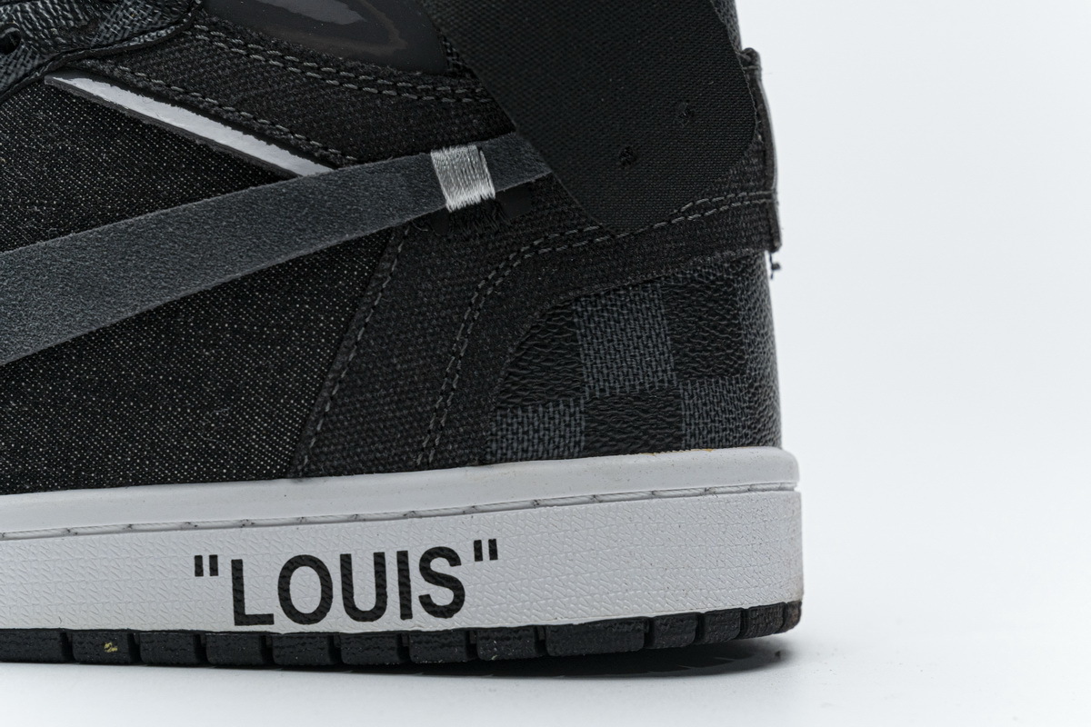      liv X Air Jordan 1 High Grey