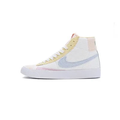 Pkgod  Nike Blazer Mid 77 VNTG White Pink Yellow 01