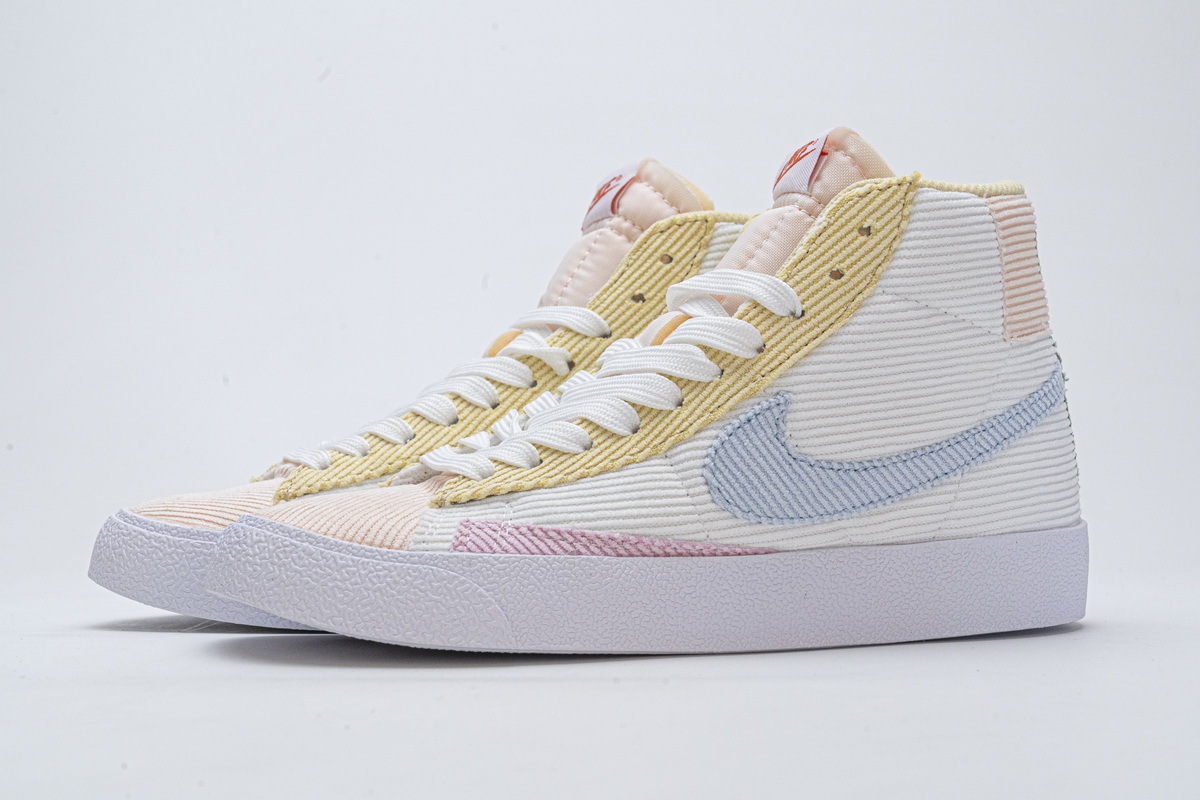 Pkgod  Nike Blazer Mid 77 VNTG White Pink Yellow