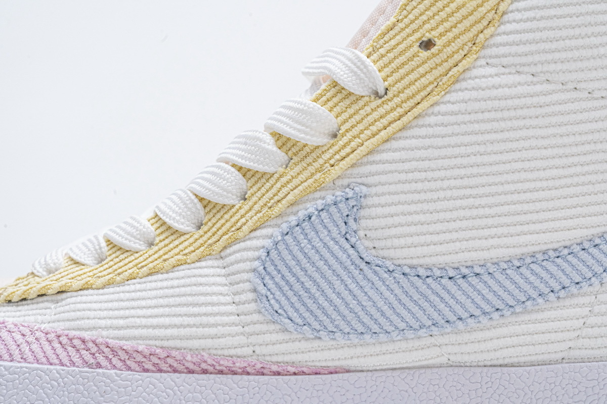 Pkgod  Nike Blazer Mid 77 VNTG White Pink Yellow