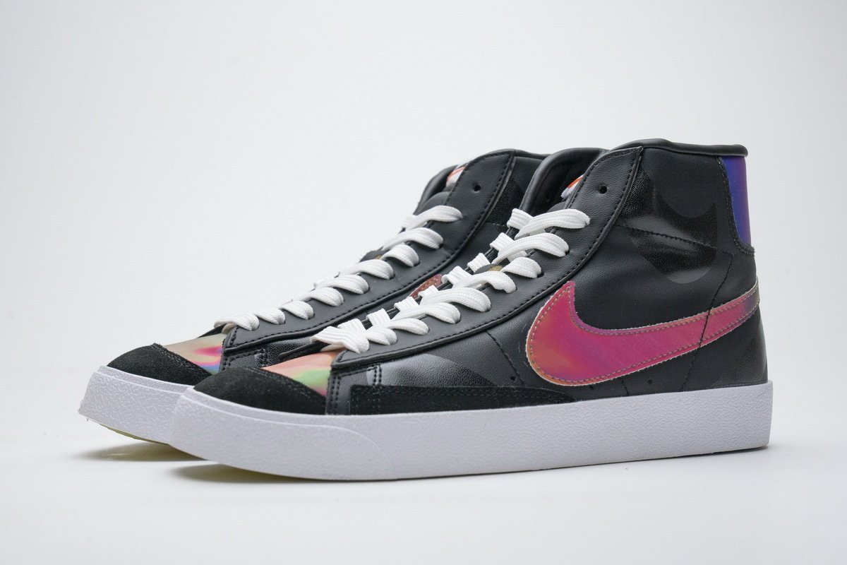 Pkgod  Nike Blazer Mid '77 Vintage Black Bright Cactus