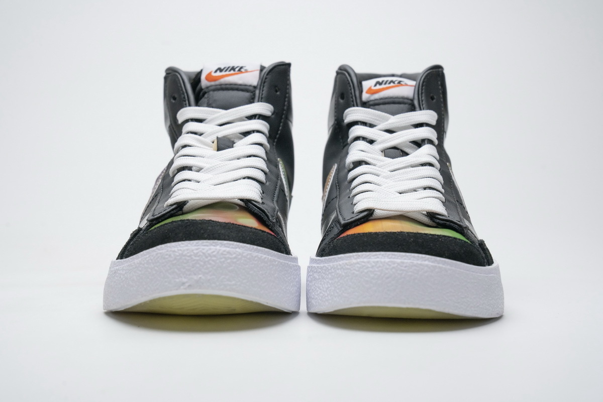 Pkgod  Nike Blazer Mid '77 Vintage Black Bright Cactus