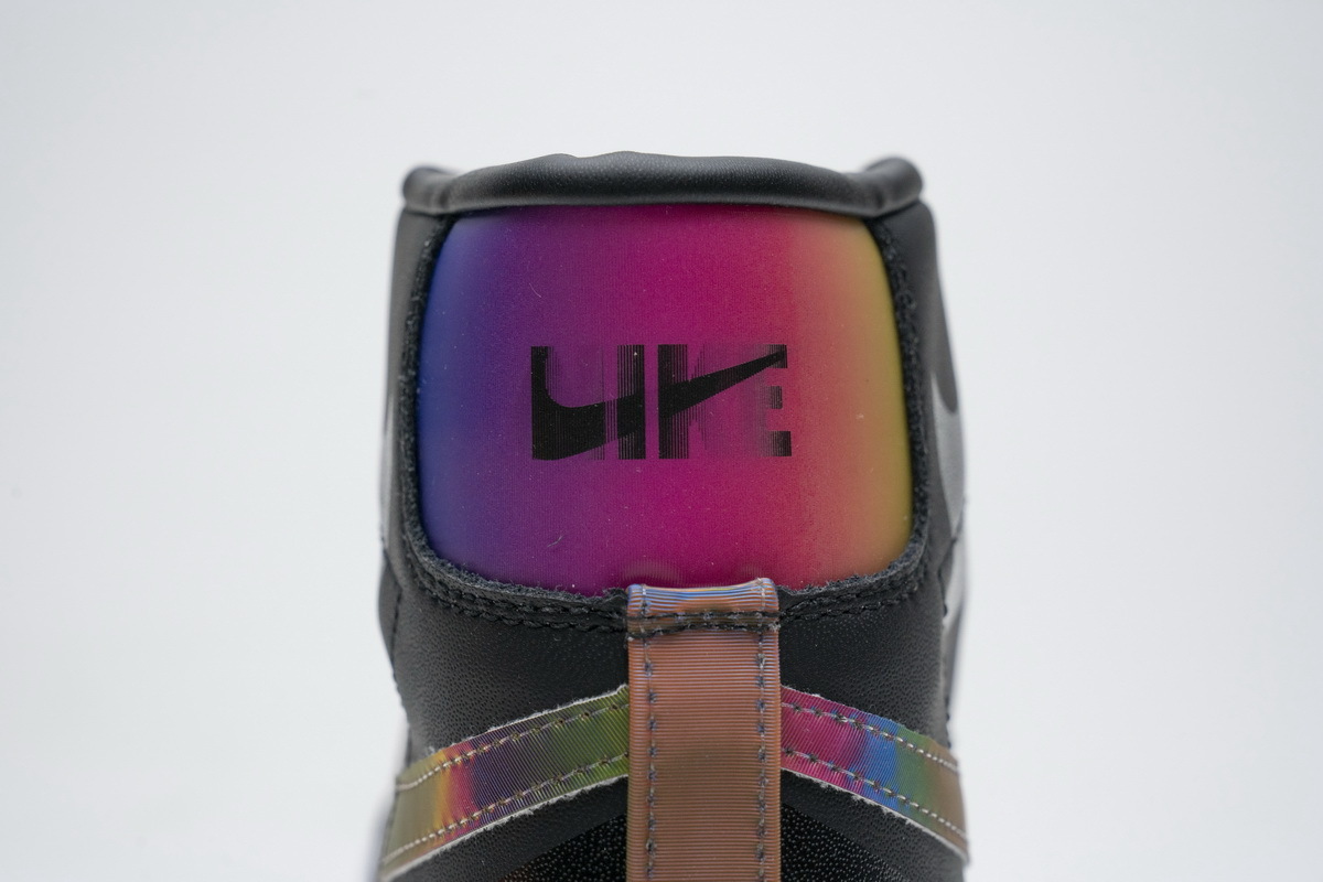 Pkgod  Nike Blazer Mid '77 Vintage Black Bright Cactus