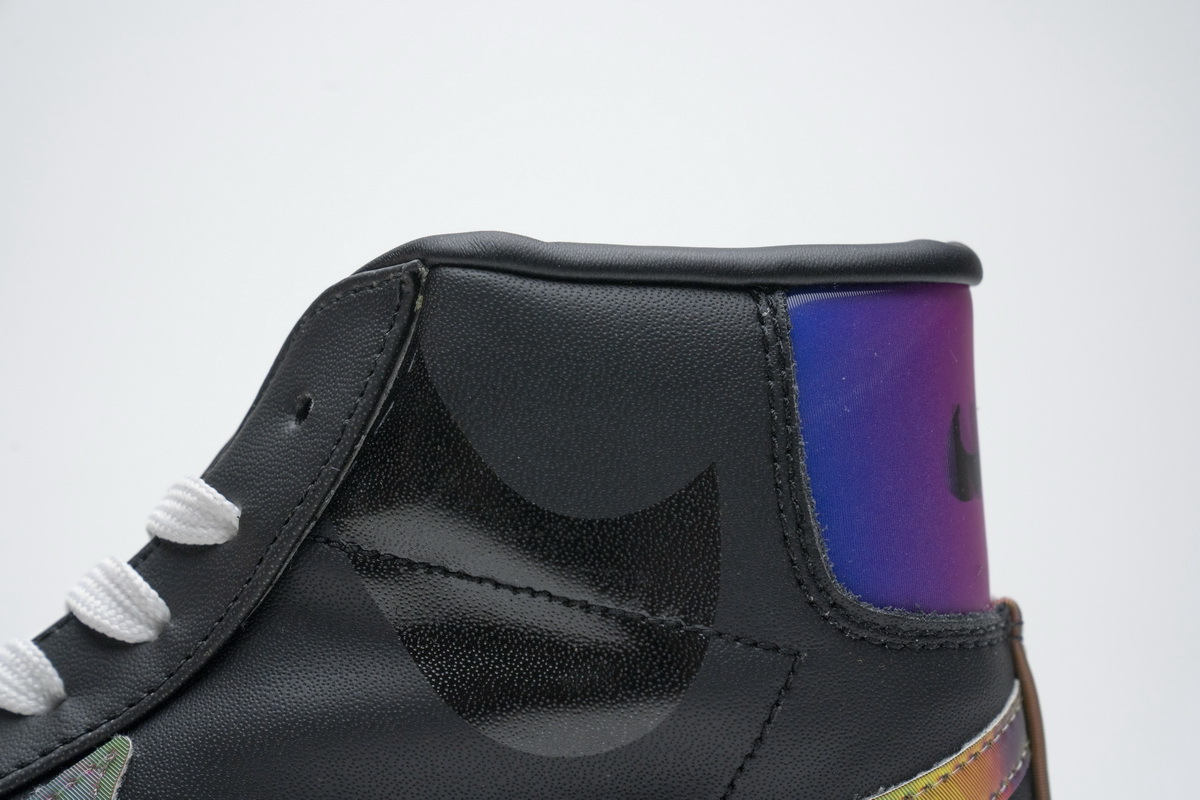 Pkgod  Nike Blazer Mid '77 Vintage Black Bright Cactus