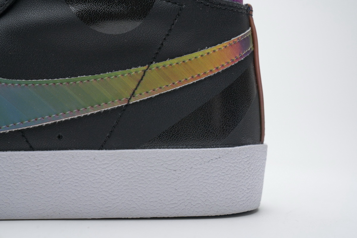 Pkgod  Nike Blazer Mid '77 Vintage Black Bright Cactus