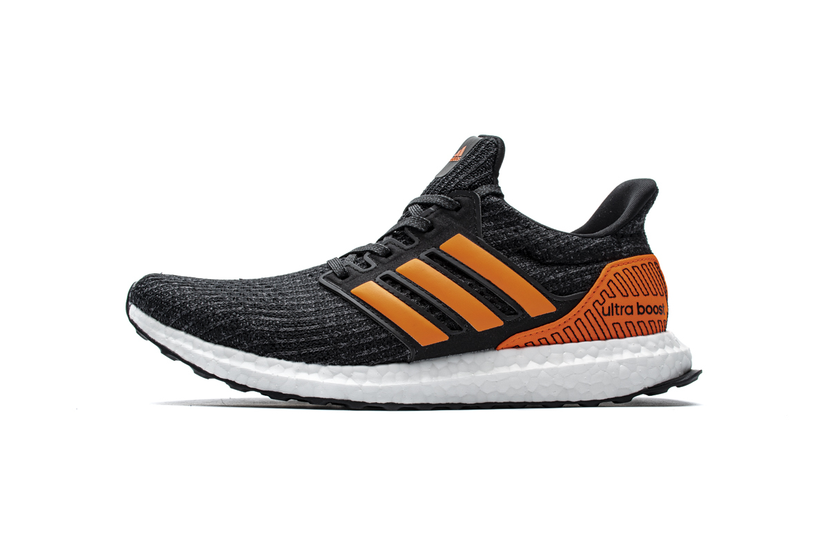     Ultra Boost 4.0 “Core Black/Solar Orange”