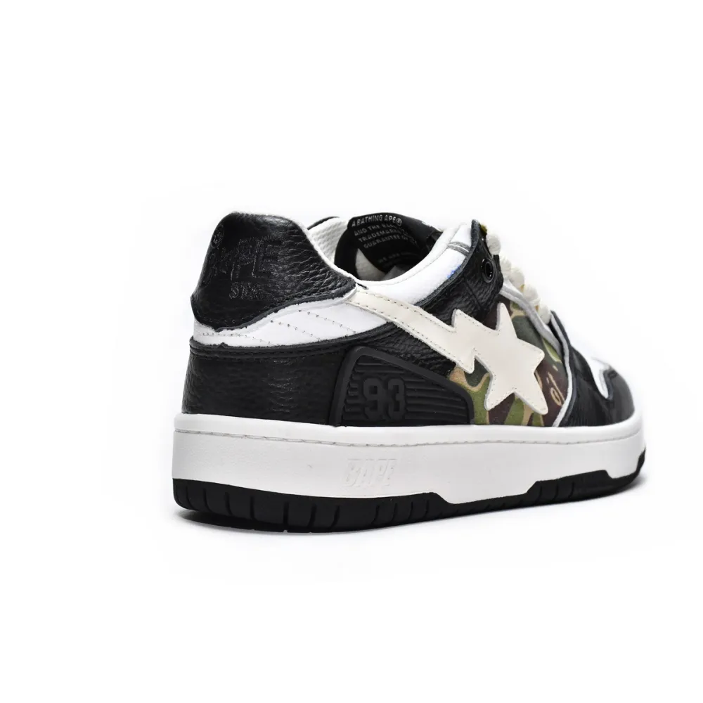 Zafa Wear A Bathing Ape Bape  SK8 Sta Black