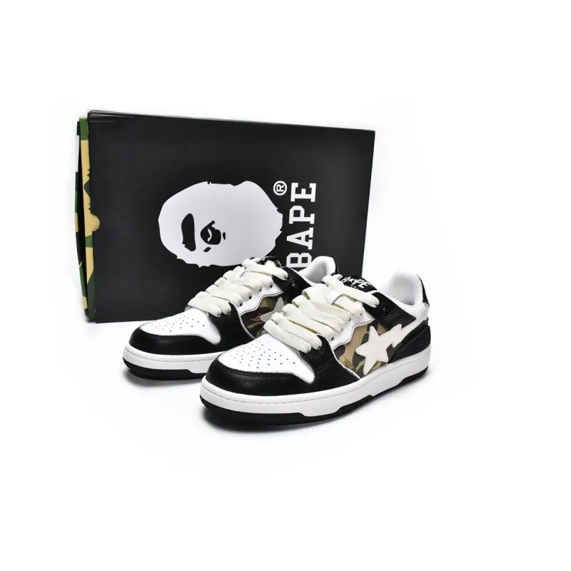 Zafa Wear A Bathing Ape Bape  SK8 Sta Black