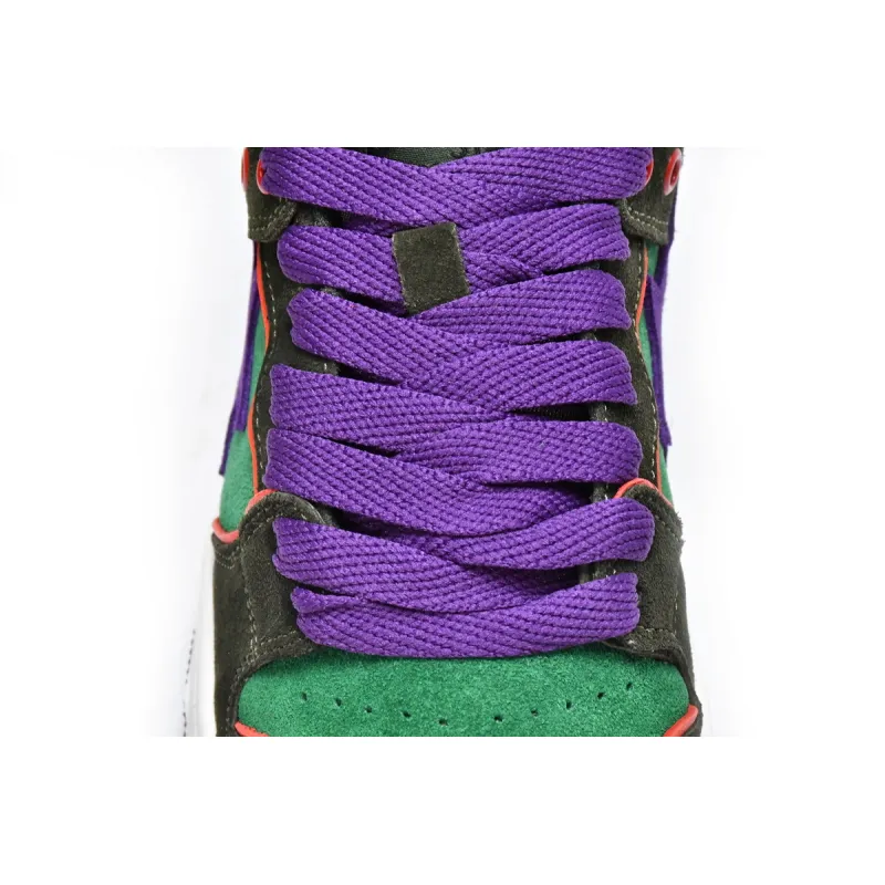 Pkgod A Bathing Ape Bape SK8 Sta Dark Purple Green