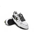 Pkgod A Bathing Ape Bape SK8 Sta White Silver