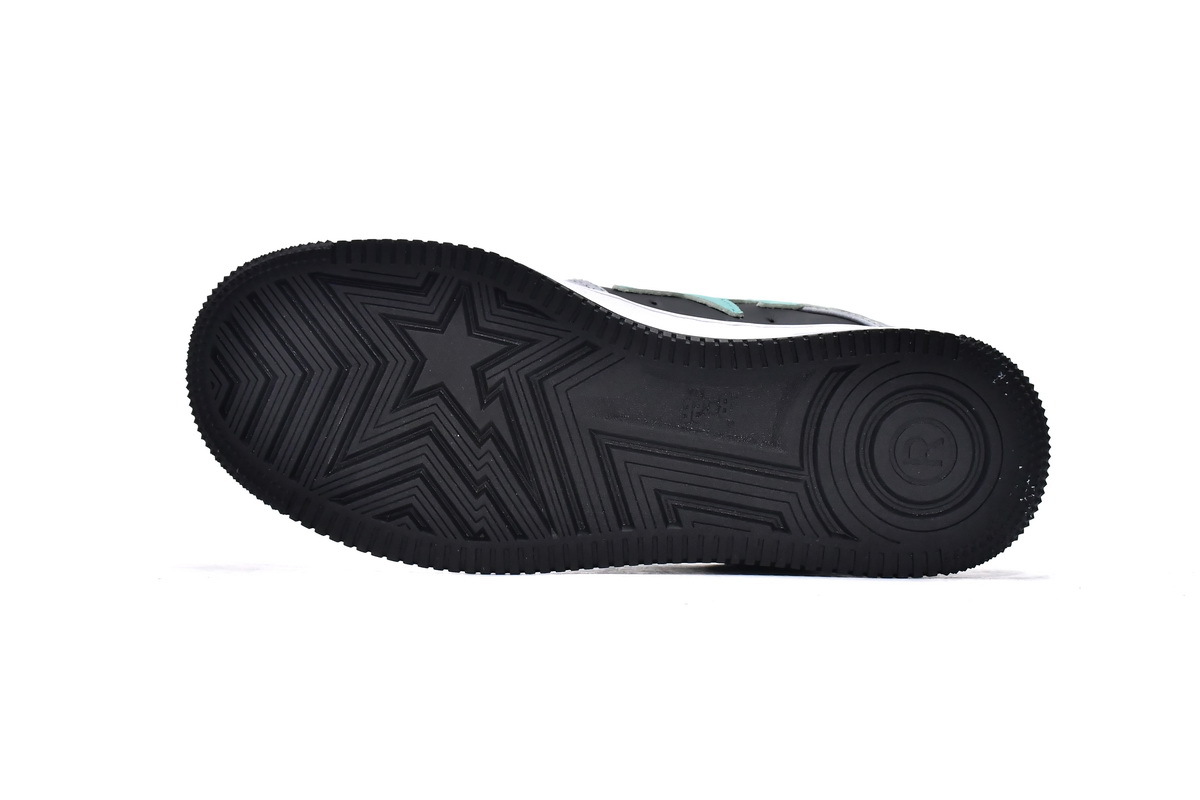 Pkgod A Bathing Ape Bape Sta Low Grey Black