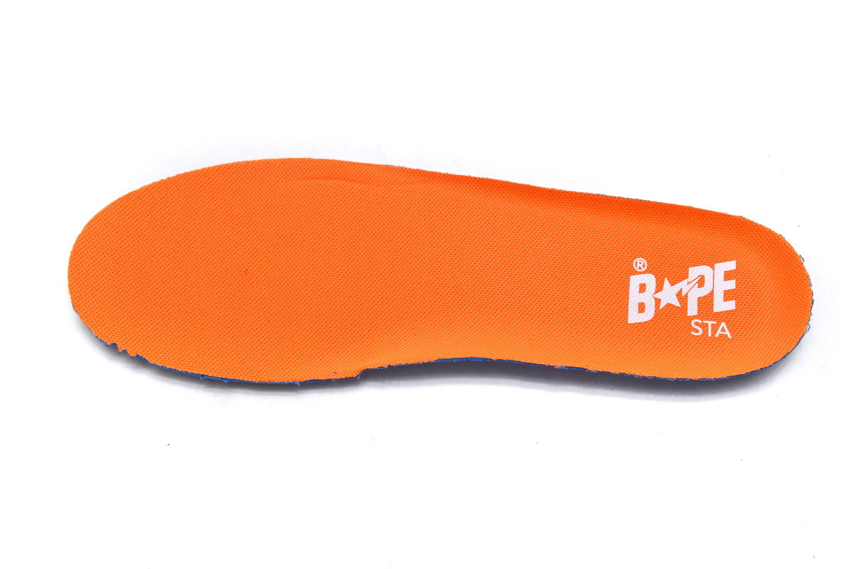 Pkgod A Bathing Ape Bape Sta Low Grey Orange