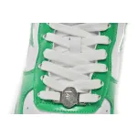 Zafa Wear A Bathing Ape Bape Sta Low White Green