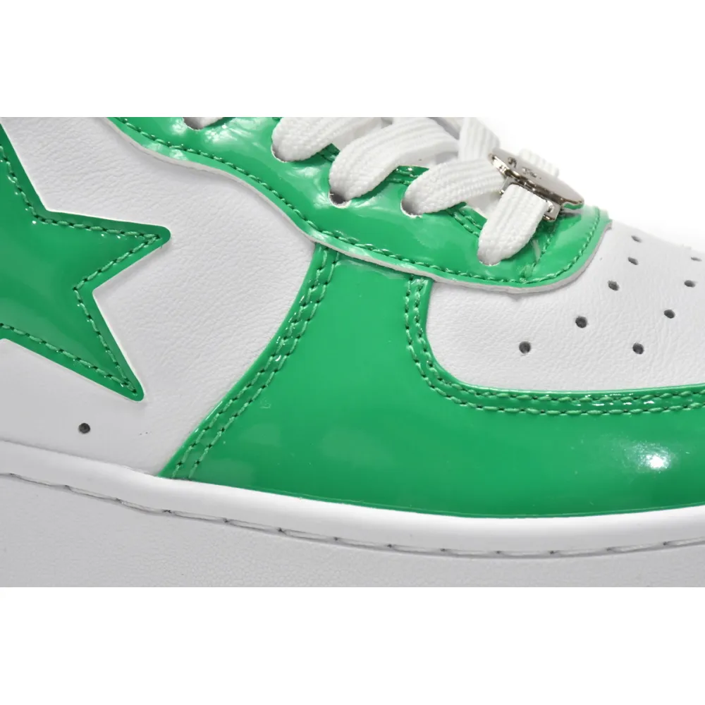 Zafa Wear A Bathing Ape Bape Sta Low White Green