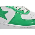 Pkgod A Bathing Ape Bape Sta Low White Green