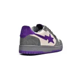 Pkgod A Bathing Ape Court Sta Mist Grey Royal Purple