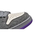 Pkgod A Bathing Ape Court Sta Mist Grey Royal Purple