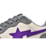 Pkgod A Bathing Ape Court Sta Mist Grey Royal Purple