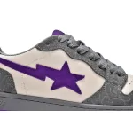 Pkgod A Bathing Ape Court Sta Mist Grey Royal Purple