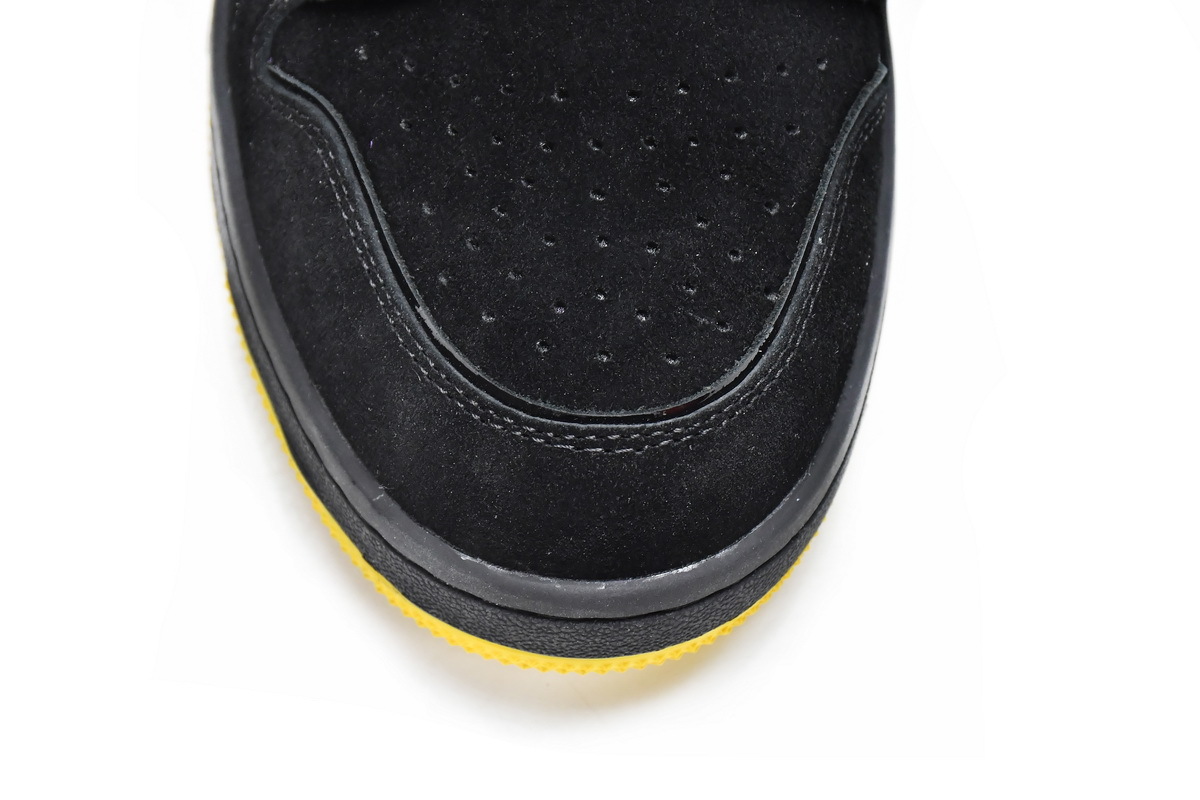     A Bathing Ape Sk8 Sta Black Electric Yellow