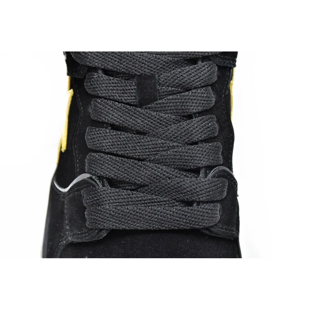 Pkgod A Bathing Ape Sk8 Sta Black Electric Yellow