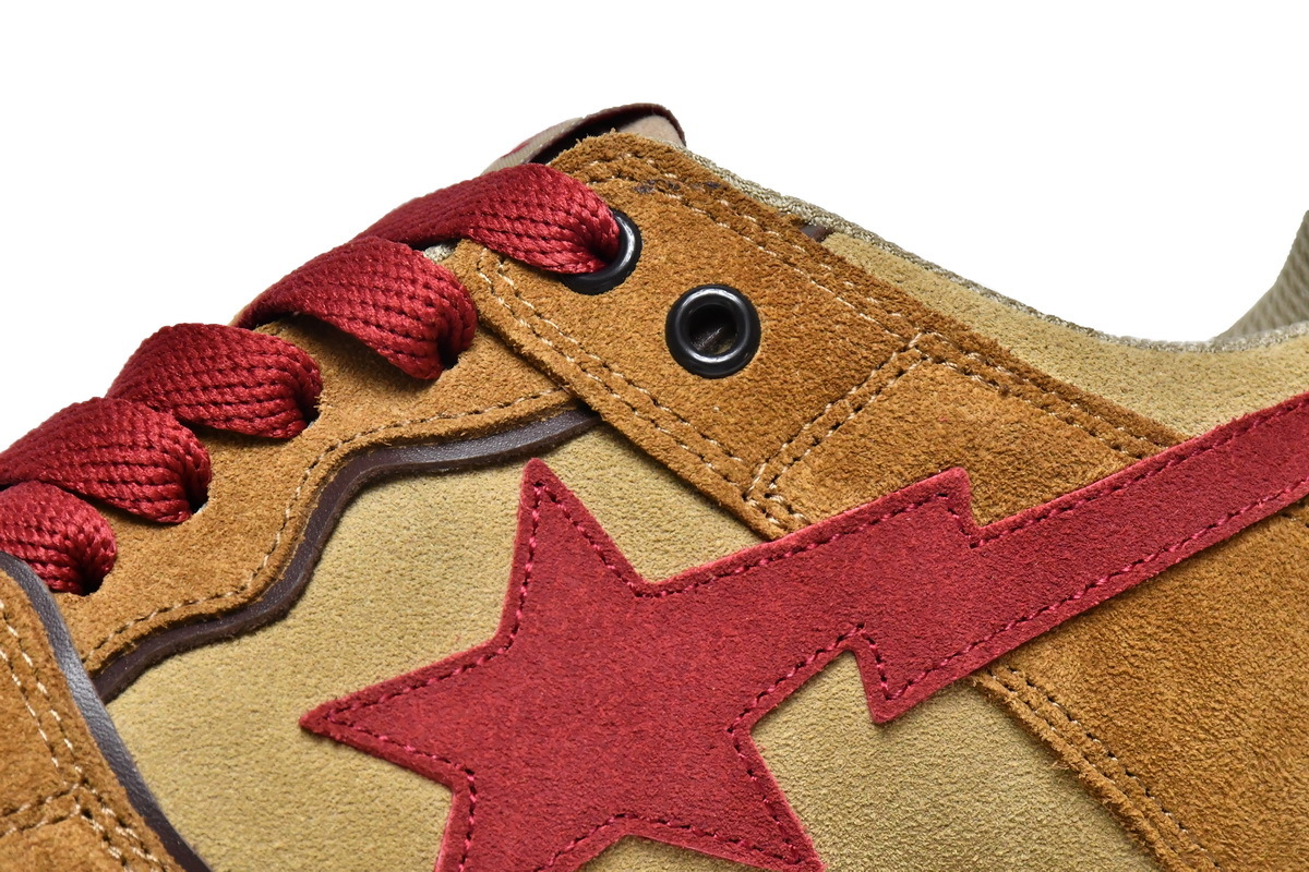     A Bathing Ape Sk8 Sta Wheat Red