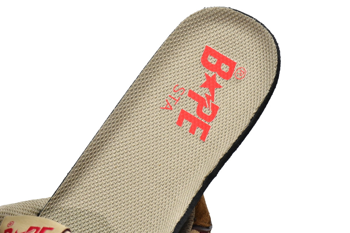     A Bathing Ape Sk8 Sta Wheat Red