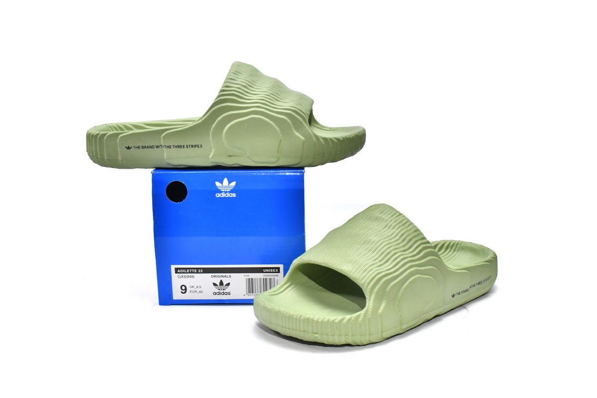 Pkgod adidas Adilette 22 Slides Magic Lime
