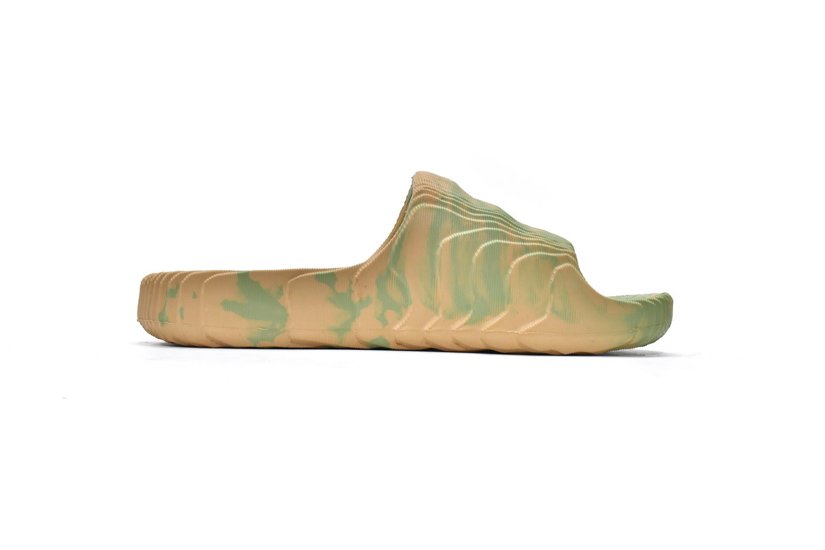 Pkgod adidas Adilette 22 Slides Magic Lime St Desert Sand