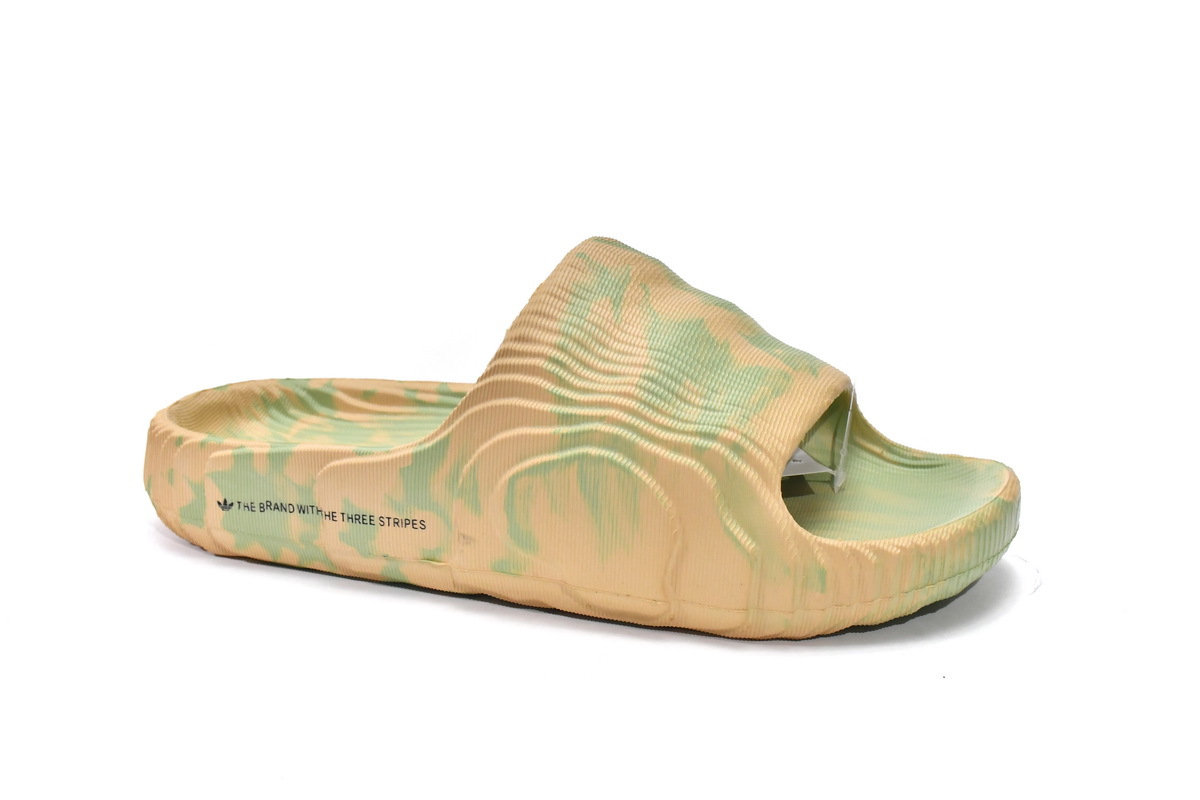 Pkgod adidas Adilette 22 Slides Magic Lime St Desert Sand