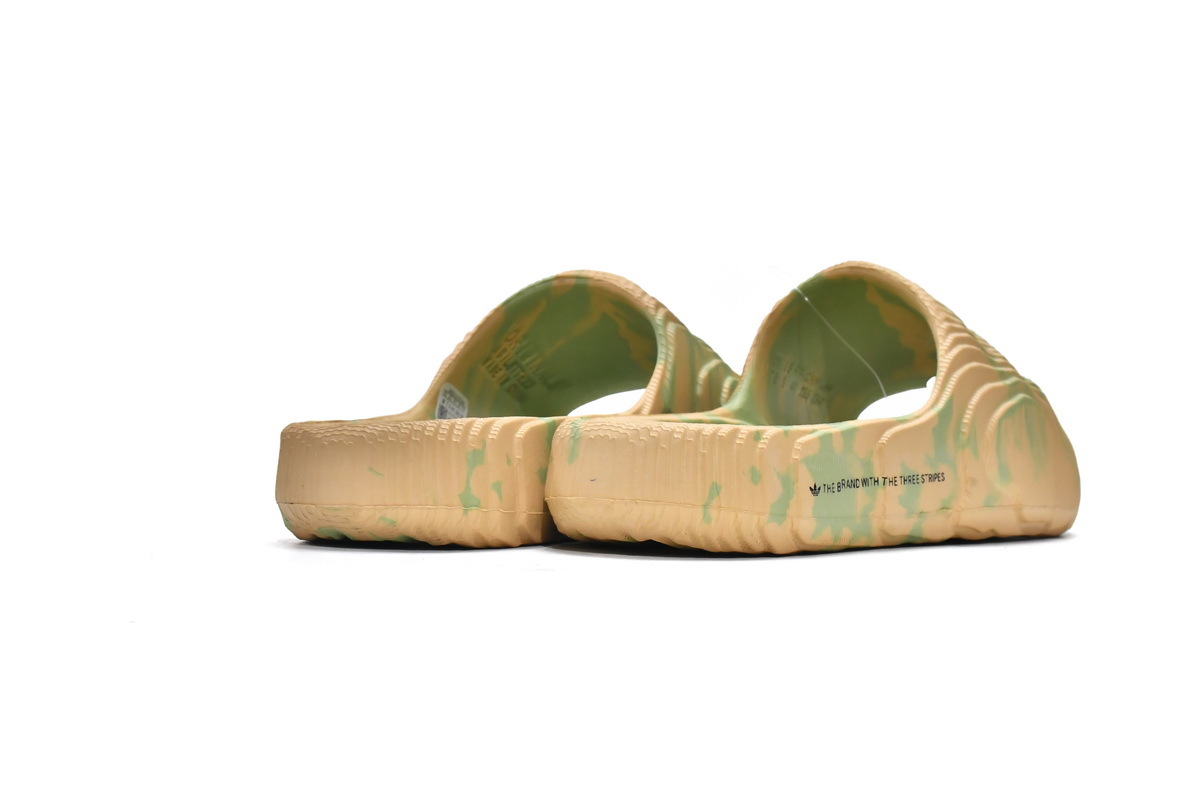 Pkgod adidas Adilette 22 Slides Magic Lime St Desert Sand