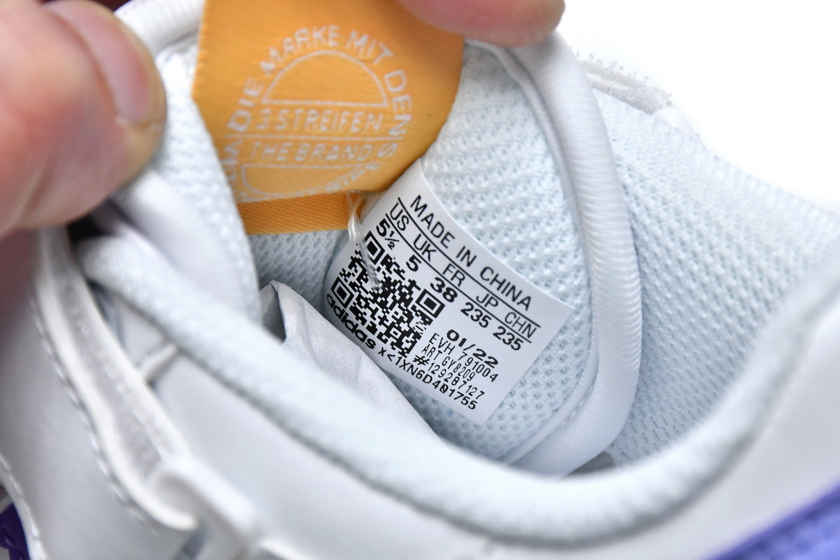 Pkgod adidas Forum Low White Light Purple