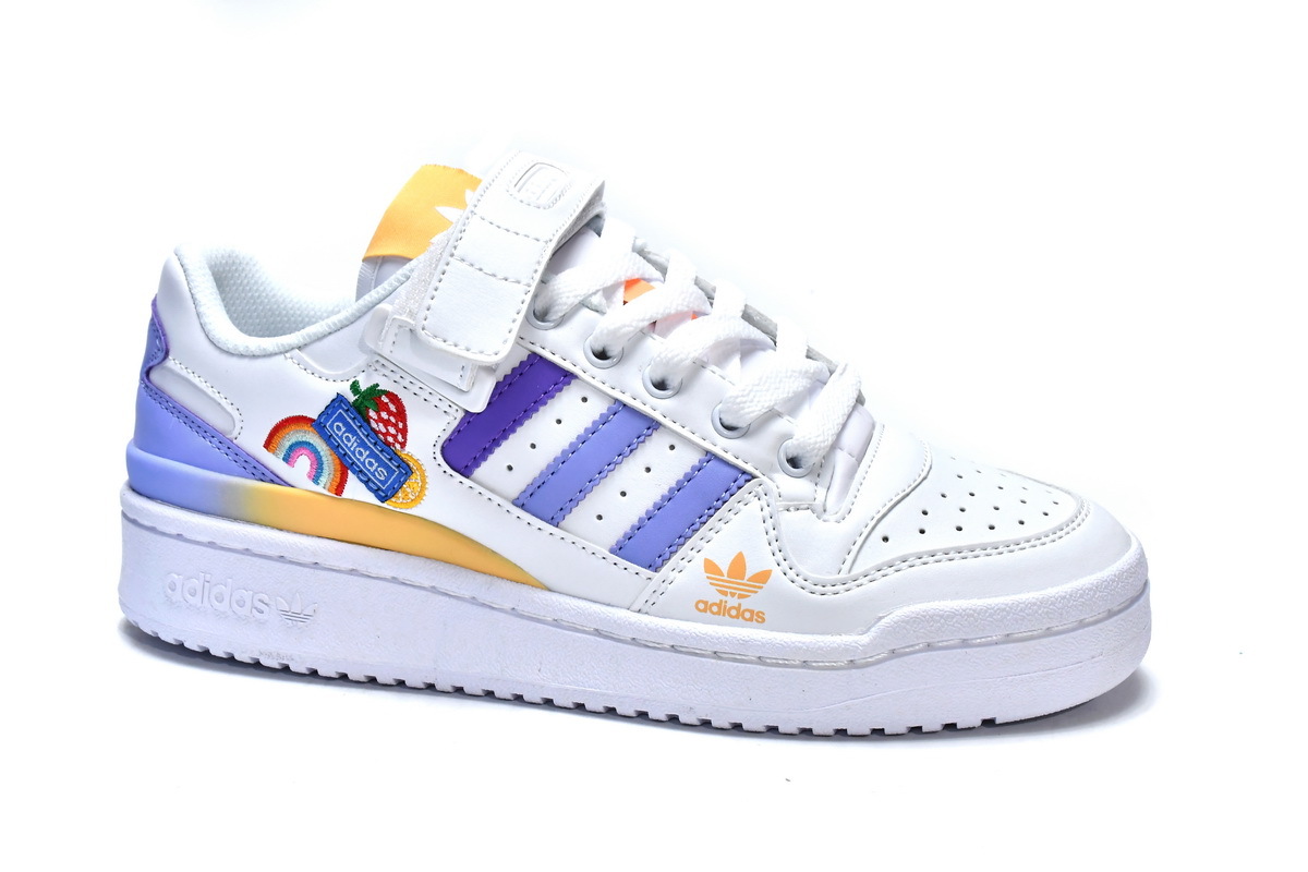 Pkgod adidas Forum Low White Light Purple
