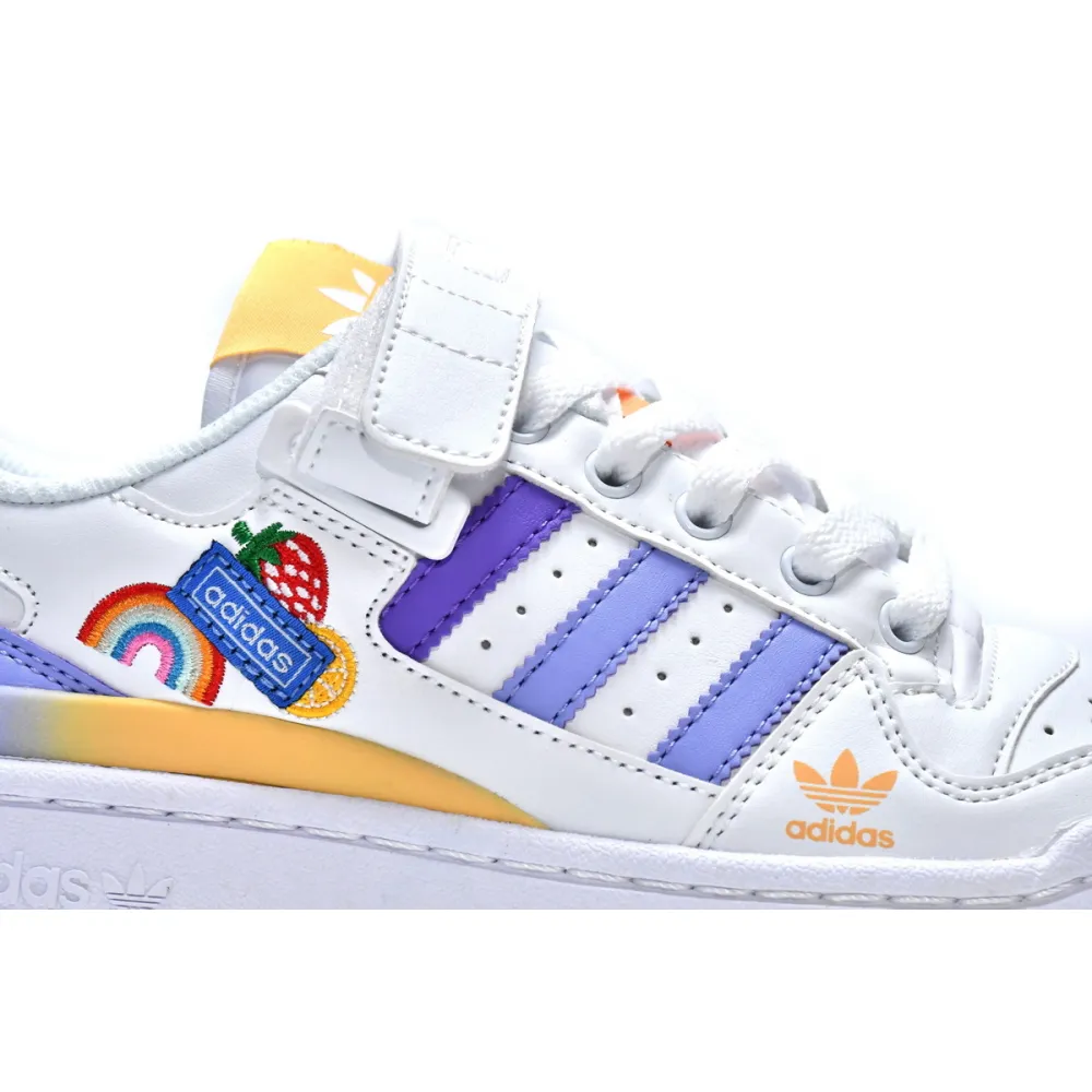 Pkgod adidas Forum Low White Light Purple