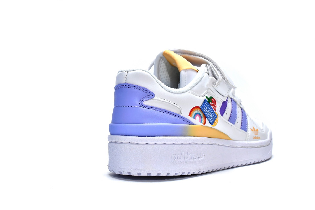Pkgod adidas Forum Low White Light Purple