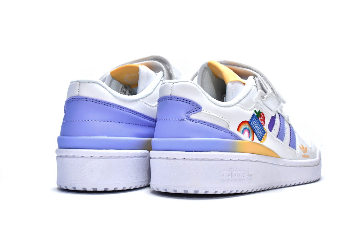 Pkgod adidas Forum Low White Light Purple