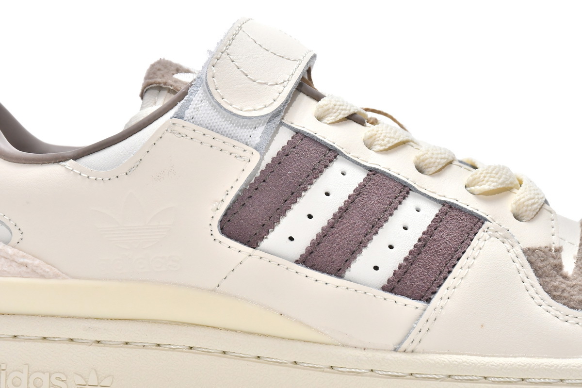 Pkgod adidas Originals Forum 84 Low Fleece White Brown