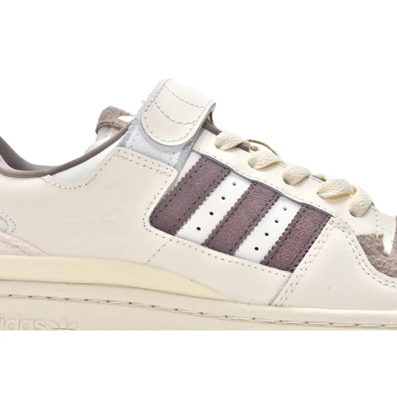 Pkgod adidas Originals Forum 84 Low Fleece White Brown