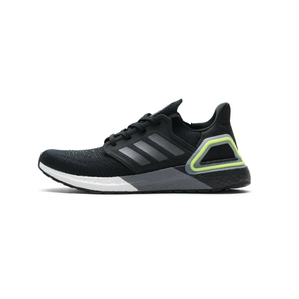 Pkgod adidas Ultra BOOST 20 CONSORTIUM Black Grey Green Real Boost