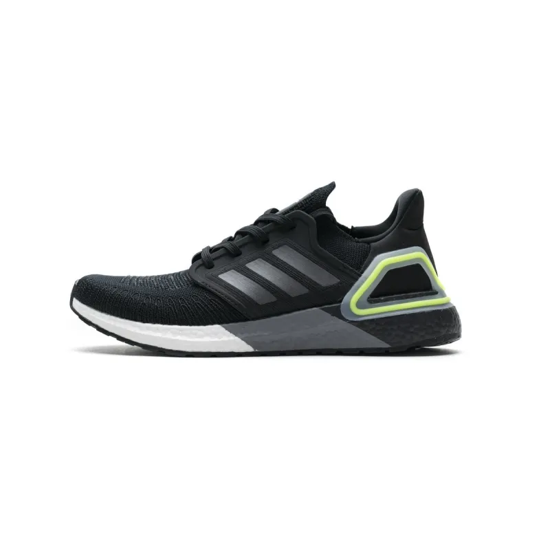 Pkgod adidas Ultra BOOST 20 CONSORTIUM Black Grey Green Real Boost