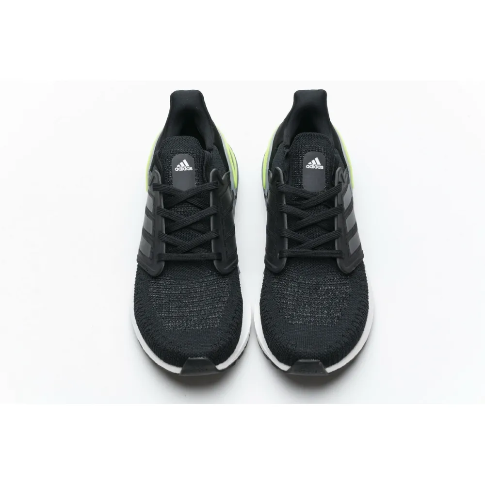 Pkgod adidas Ultra BOOST 20 CONSORTIUM Black Grey Green Real Boost