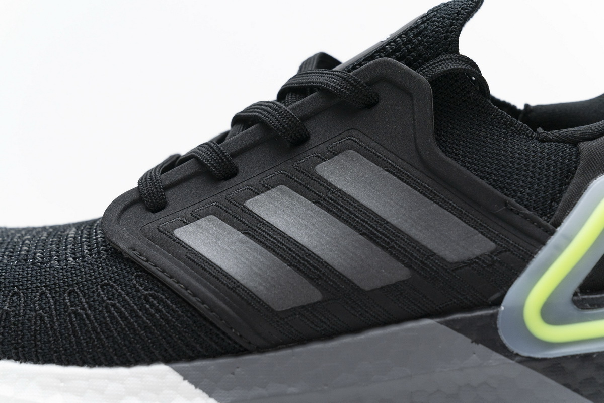     adidas Ultra BOOST 20 CONSORTIUM Black Grey Green Real Boost