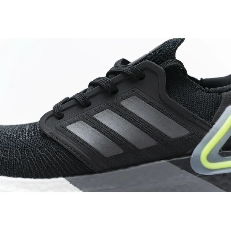 Pkgod adidas Ultra BOOST 20 CONSORTIUM Black Grey Green Real Boost