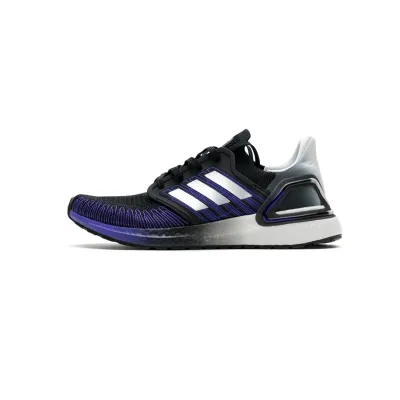 Pkgod adidas Ultra BOOST 20 CONSORTIUM Core Black Silver Real Boost 01