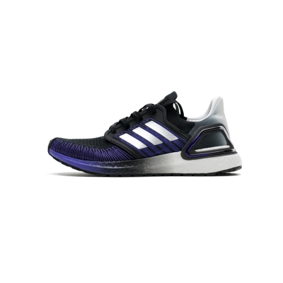    Pkgod adidas Ultra BOOST 20 CONSORTIUM Core Black Silver Real Boost 01