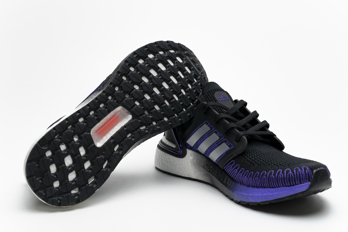     adidas Ultra BOOST 20 CONSORTIUM Core Black Silver Real Boost