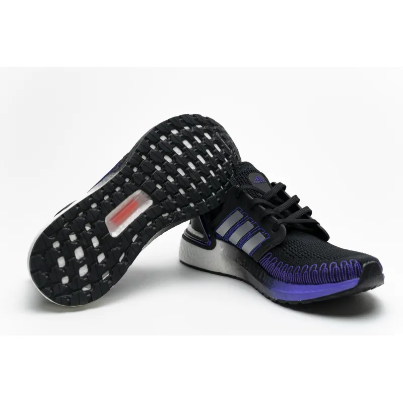 Pkgod adidas Ultra BOOST 20 CONSORTIUM Core Black Silver Real Boost