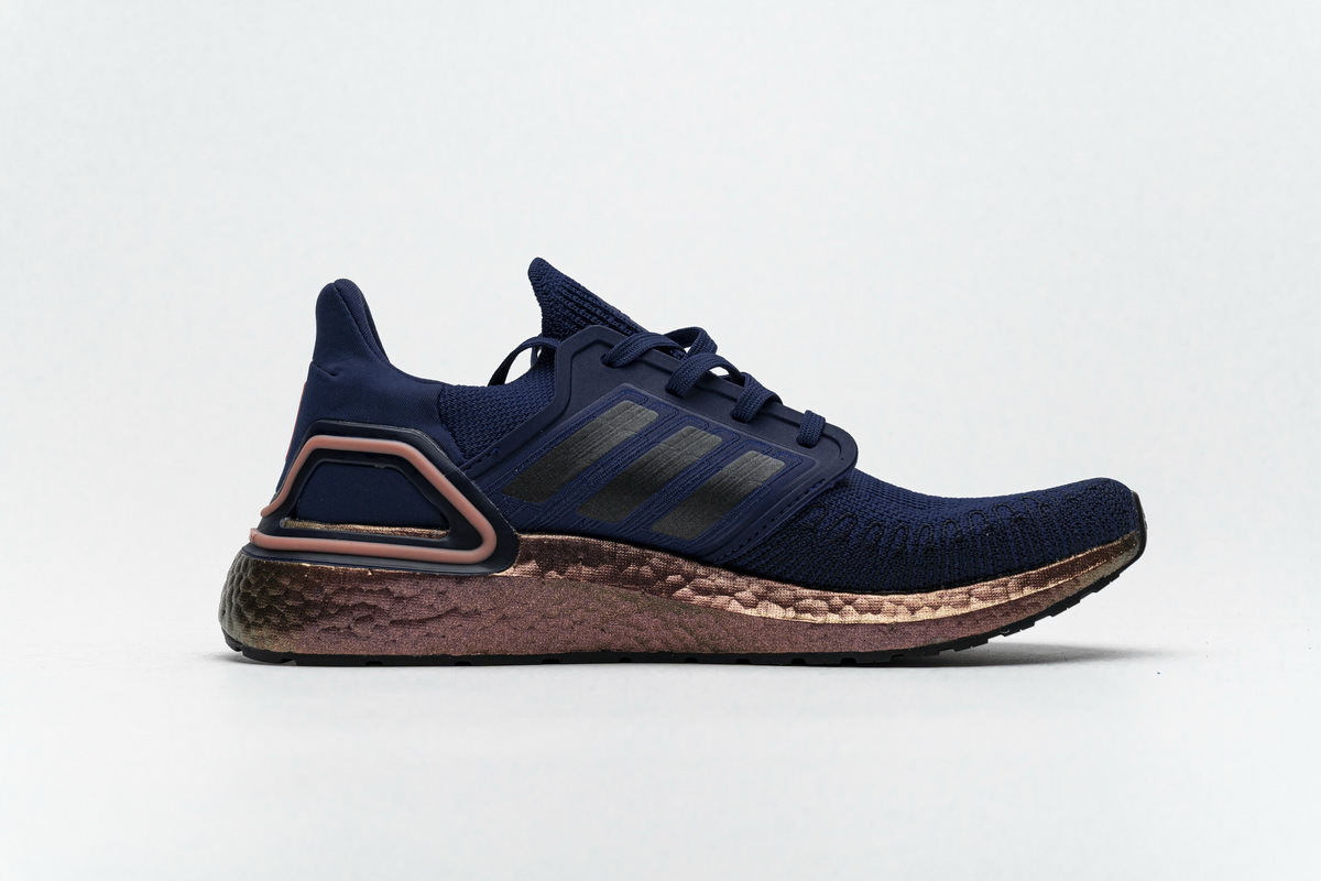     adidas Ultra BOOST 20 CONSORTIUM Dark Blue Gold Real Boost