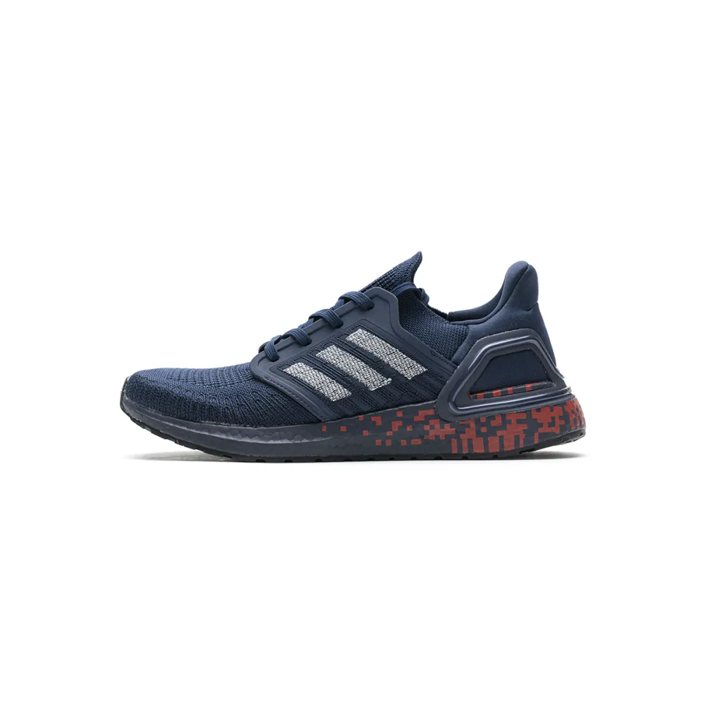 Pkgod adidas Ultra BOOST 20 CONSORTIUM Dark Blue Red Real Boost