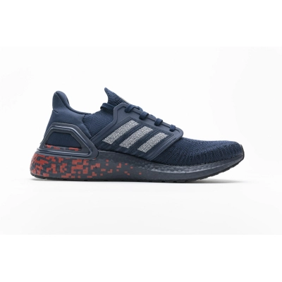    Pkgod adidas Ultra BOOST 20 CONSORTIUM Dark Blue Red Real Boost 02